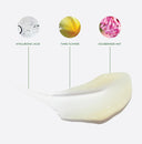 Diagram showing ingredients with labels on a white background