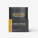Brightside Hybrid Pomade jar and packaging on a white background