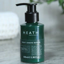 heath Post Shave Repair on a marble counter top.