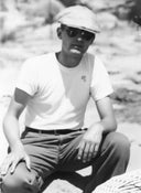 Our namesake posing in the desert in 1953.